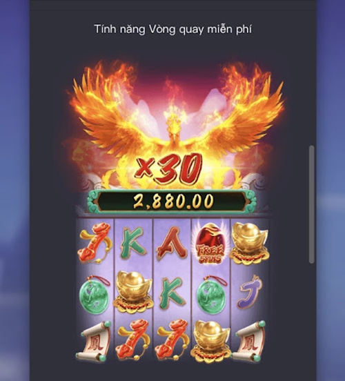 Tính năng vòng quay miễn phí trong game Truyền thuyết phượng hoàng CFUN68