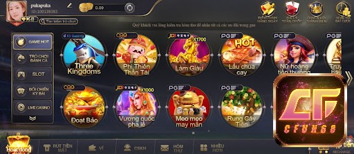 Địa chỉ cfun68 có hàng ngàn bản game chất lượng