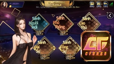 game dau dia chủ siêu hấp dẫn tại cfun68