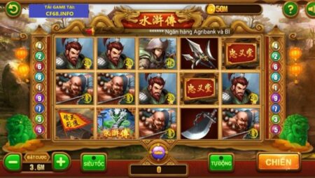 Game thủy hử hot nhất nhà cái cfun68 hiện nay