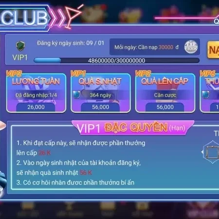 Vi Club – Cổng game đổi thưởng triệu đô hàng đầu 2022