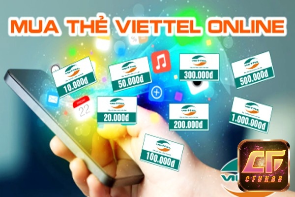 Cách mua thẻ viettel online đơn giản 