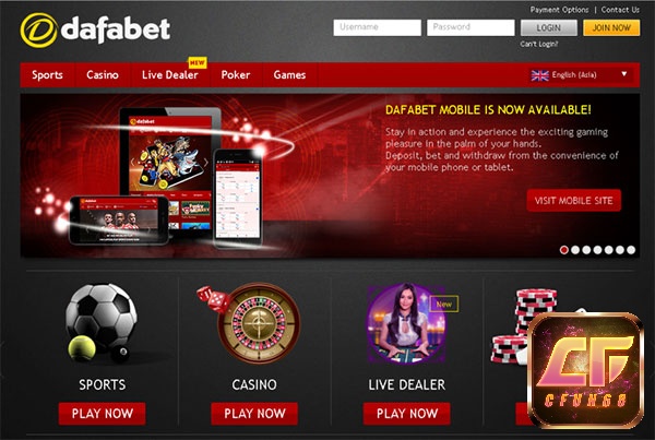 Đánh bài mau binh online cùng Dafabet 