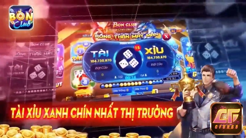 Nhiều trò chơi hấp dẫn trên bon club cổng game quốc tế