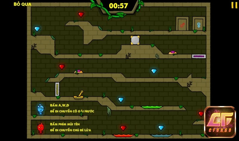 Game lửa và nước version 5 – 7 Ngôi đền