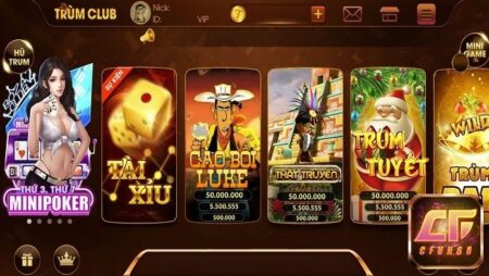 Trum club. vin – Cổng game uy tín, chất lượng nhất 2022