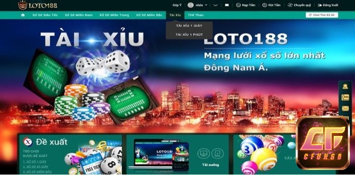 Vào loto188 trải nghiệm sướng tay những tựa game hay hấp dẫn