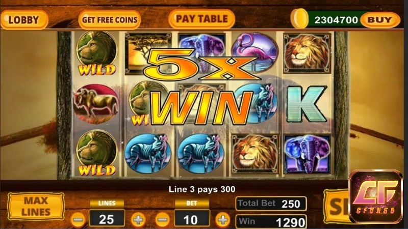 Không gian nổ hũ độc đáo tại Mega Spin 