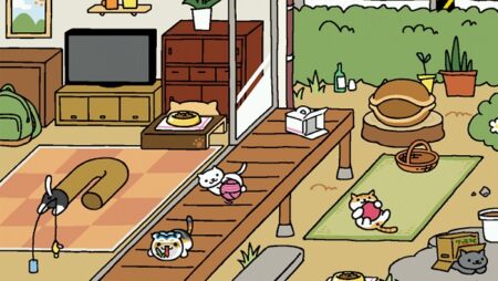 Taigame meo Neko Atsume: Kitty Collector 2D đáng yêu