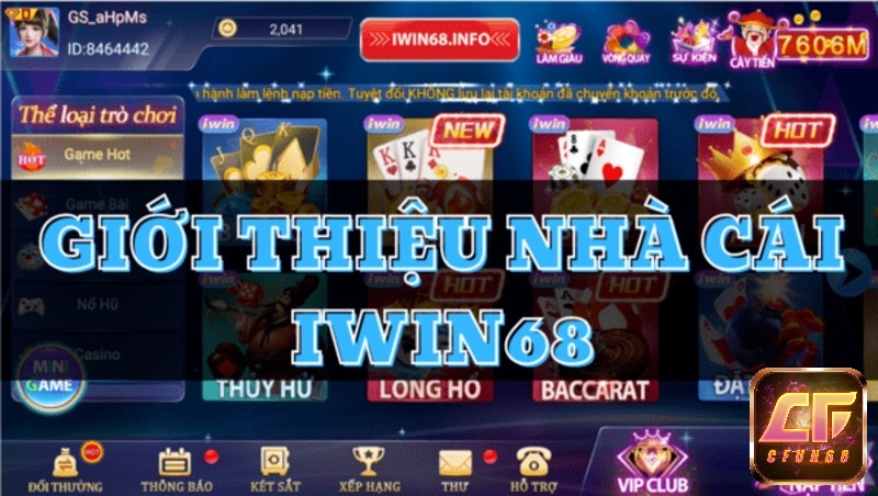 Iwin68 Club và cách tải iwin 68 club