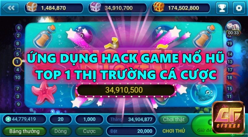 Ứng dụng hack game nổ hũ top 1 thị trường cá cược