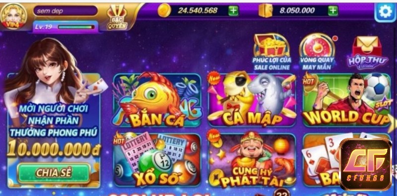 Các game hấp dẫn nhất tại 88 club đổi thưởng