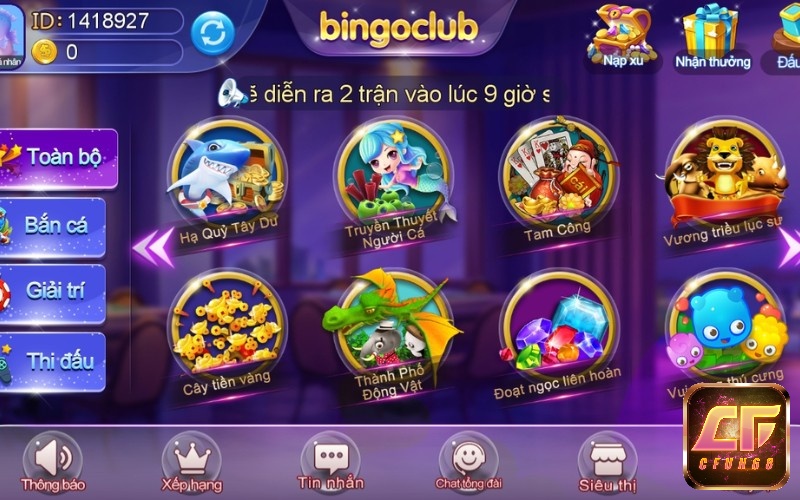 Tổng quan về cổng game bắn cá bingo