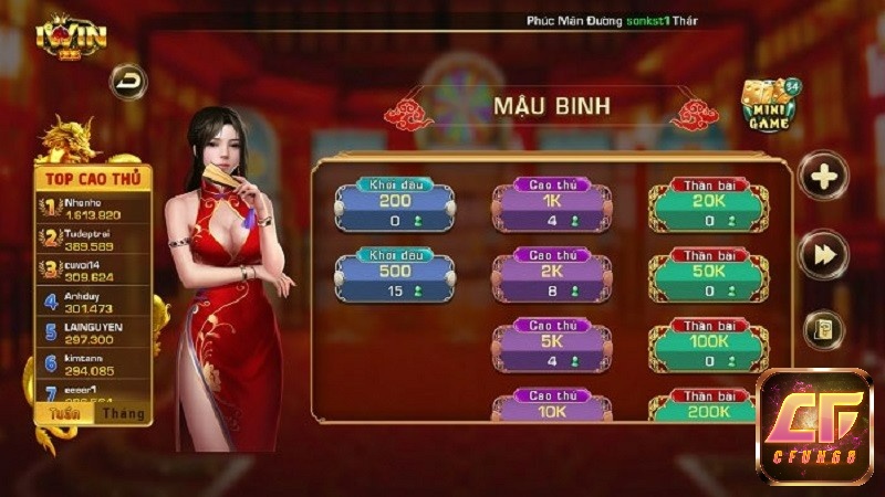 Kho game siêu khủng của Iwin