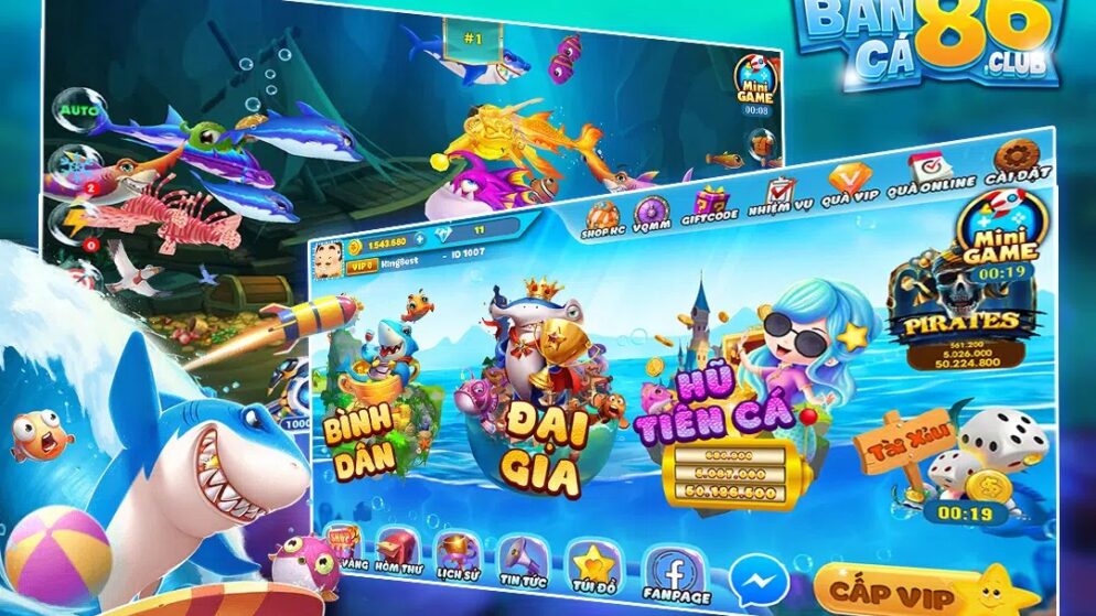 Bắn cá 86 – Chơi game bắn cá online chất lượng siêu VIP