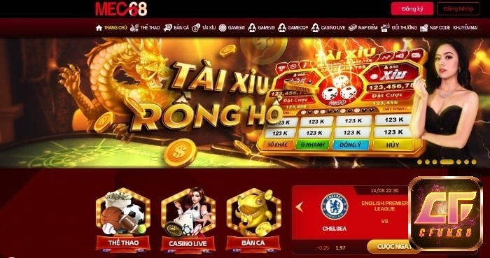 Mec68 – Cổng game đổi thưởng hấp dẫn hàng đầu Châu Á