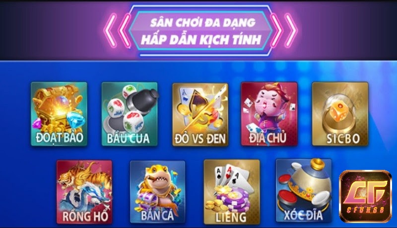 Game đặc sắc tại cổng game Iwin68