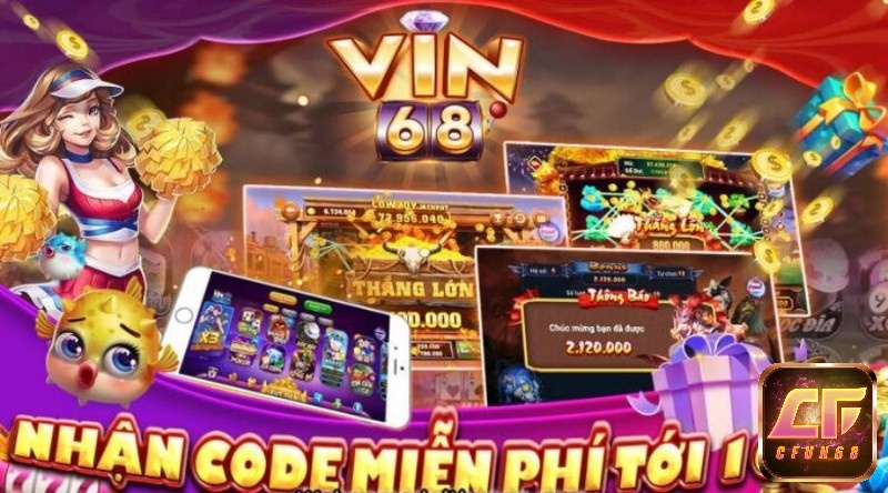 Win68 Club mang đến kho code miễn phí khủng cho cược thủ