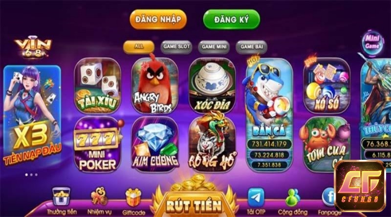 Thế giới giải trí đẳng cấp chỉ có tại Win68 Club