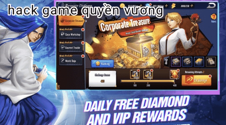 Hack game Quyền Vương 98 – Cách hack siêu đơn giản