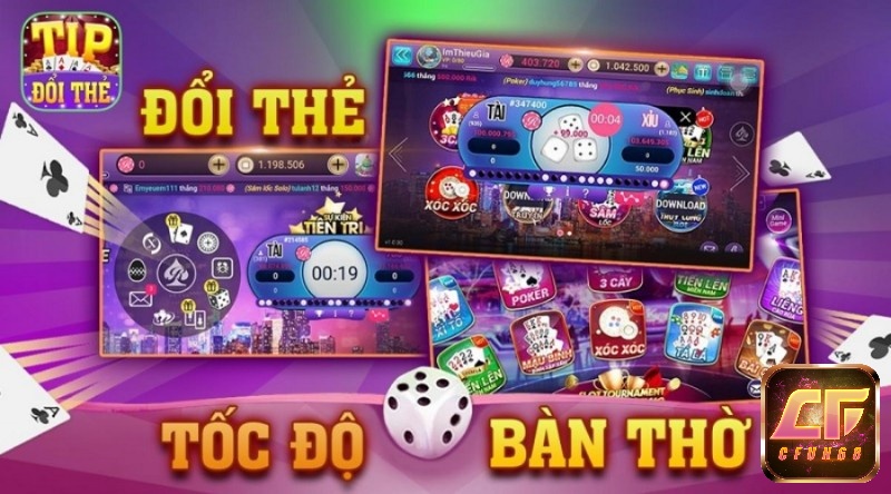  Giao diện đại gia game bài tip club được nhà phát hành nghiên cứu và thiết kế tỉ mỉ 