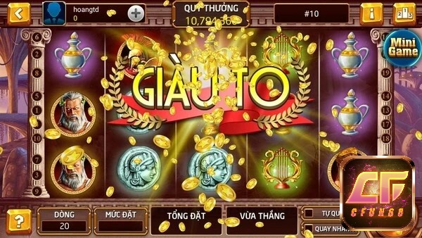 Dễ dàng nhận thưởng nhờ game nổ hũ