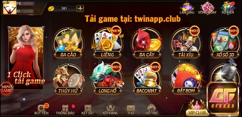 Top những trò chơi có tại cổng game