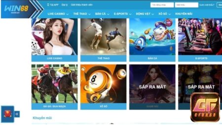 Win68 bet – Chơi game vui, rinh thưởng khủng cùng cfun68