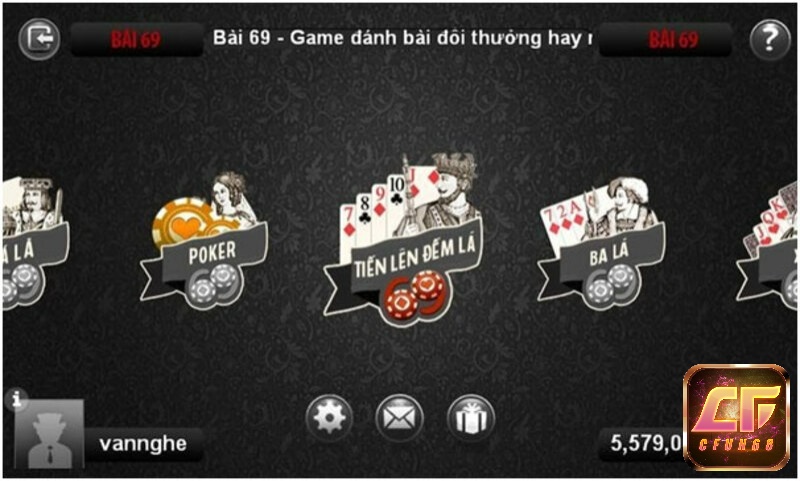 Khám phá các tựa game bài 69 đổi thưởng cực kỳ hấp dẫn.