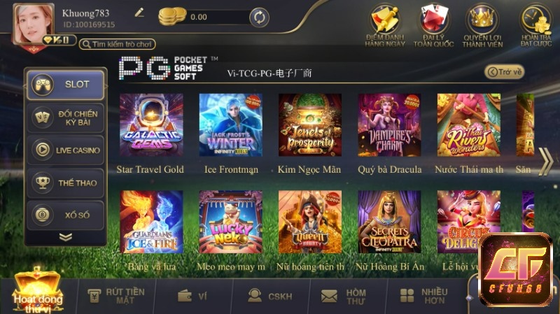 Khám phá game bai doi tien và vô vàn trò chơi hấp dẫn tại Cfun68