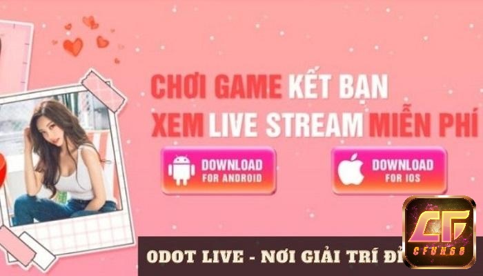 0dot live là một trong những ứng dụng live sexy giải trí hàng đầu