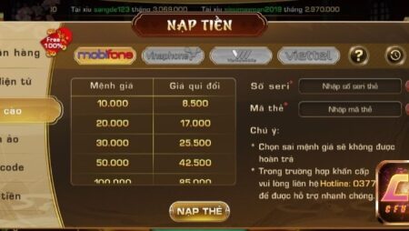 Nap iwin 9029 – Hướng dẫn thao tác nạp chi tiết nhất