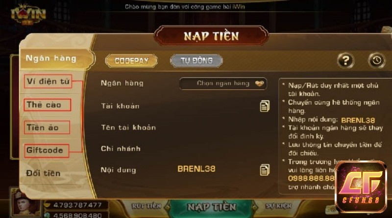 Nap IWIN mien phi giúp cược thủ trải nghiệm game nhanh hơn