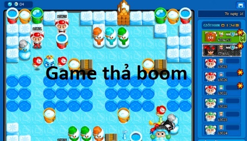 Choi tha bom: Cách chơi game boom dễ dàng cùng cfun68