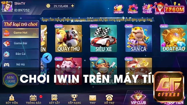 Lưu ý khi chơi game iwin trên máy tính