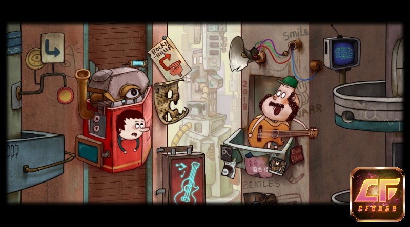 Game thang may “The Elevator” có cách chơi rất đơn giản