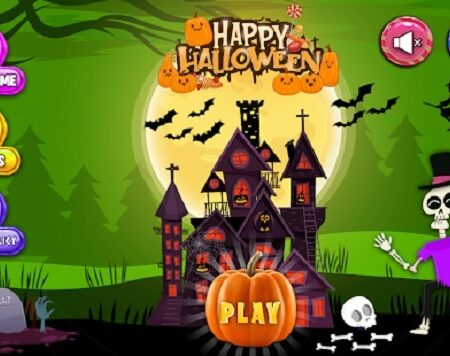 game trang tri halloween“ Pretend Play Halloween Party”-Cfun68