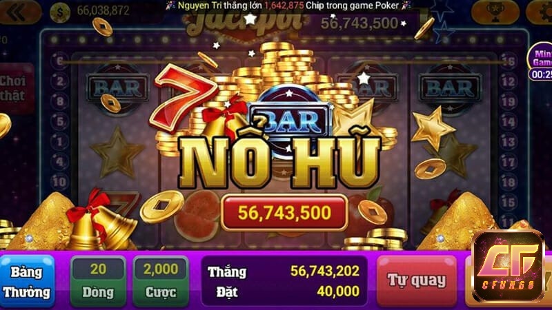 Các dạng game nổ hũ 2021