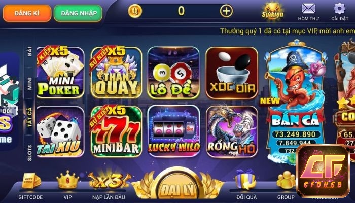 Tải game nổ hũ thần quay 247- Cổng game sở hữu đa tính năng vượt trội.