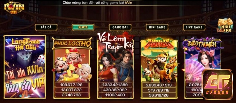 Các slot game hot hit nhất trên thị trường có tại Play IWIN Club