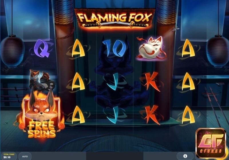 Flaming Fox: Slot game võ tự vệ cùng cáo lửa tại cfun68