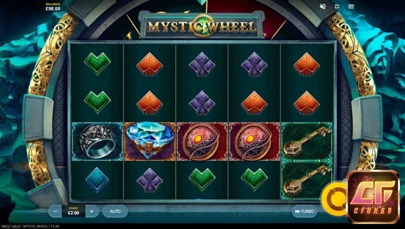 Mystic Wheel có cách chơi rất đơn giản