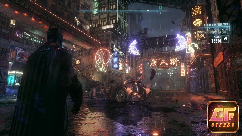 Game Batman: Arkham Knight có lối chơi thế giới mở trung hòa