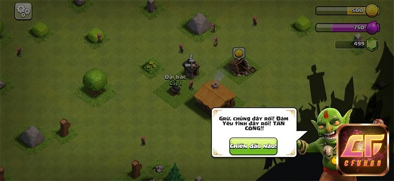 Cốt truyện của game Clash of Clans xoay quanh một vùng đất xa xôi