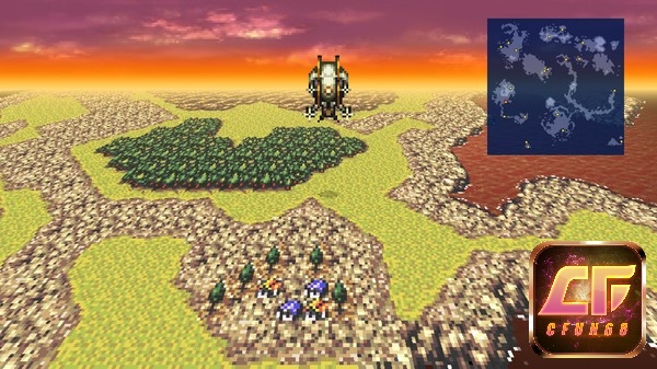 Game Final Fantasy VI đem đến một hệ thống kỹ năng đa dạng