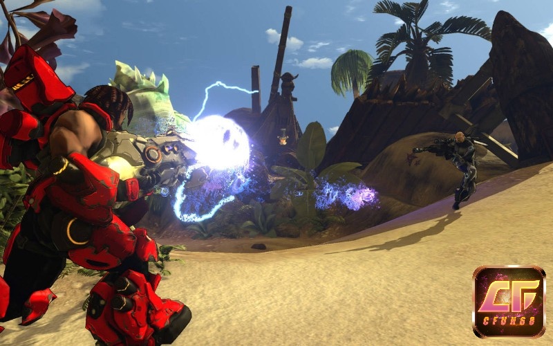 Đồ họa trong game Firefall là một điểm đáng chú ý của trò chơi