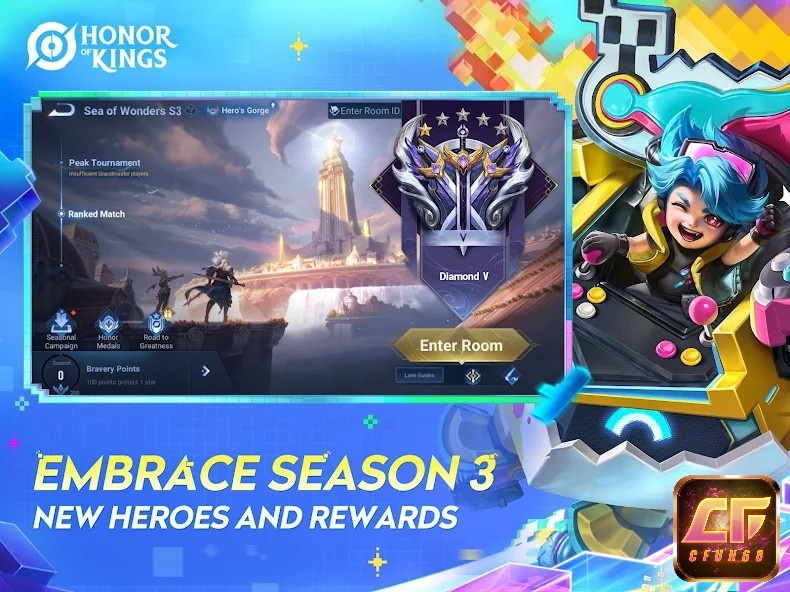 Game Honor of Kings / Arena of Valor có đồ hoạ đẹp mắt