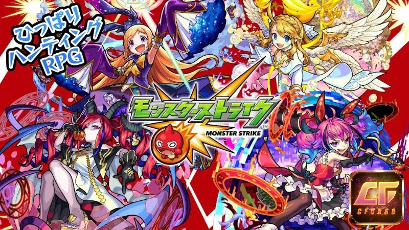 Game Monster Strike có đồ họa đầy màu sắc và sinh động