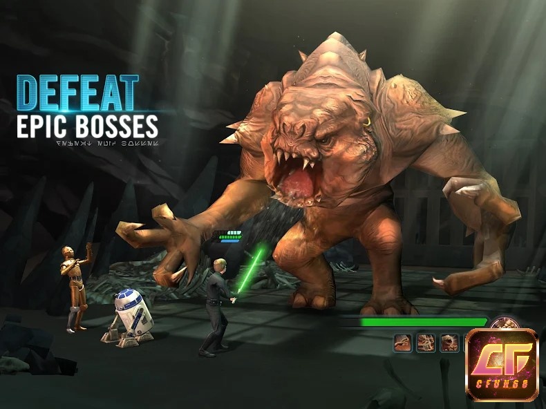 Game Star Wars: Galaxy of Heroes có nhiều chế độ chơi hấp dẫn