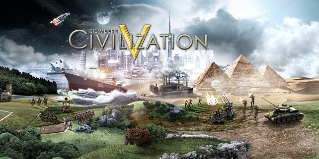 Game Civilization V: Brave New World – Bản đồ 5 đồ sộ